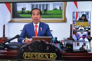 Lewat Vidcon, Presiden Sampaikan 6 Arahan Cegah Penyebarluasan COVID-19