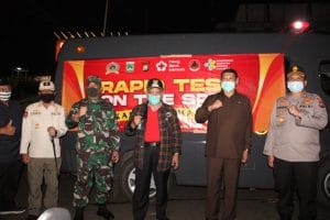 Forpimda Kabupaten Malang Gelar Rapid Test Warganya