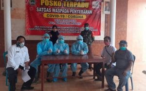 Babinsa Koramil 0818/21 Wajak Gelar Rapid Test di Ponpes Al-Huda