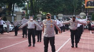 Kapolres Malang, Ajak Anggota Senam AW S3