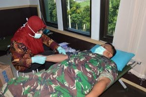 Cinta Untuk Sesama, Kodim 0818 Gelar Donor Darah