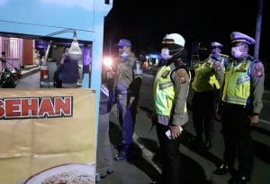 Satlantas Polres Malang Gelar Ops Cipta Kondisi, Minimalisir Penyebaran Covid-19