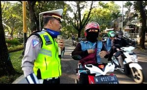 Sabtu-Minggu, Polantas Kota Malang Amankan Jalan Ijen dan Veteran