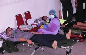 Kapenrem 083/BDJ: Darah Anggota Korem 083/BDJ untuk Rakyat