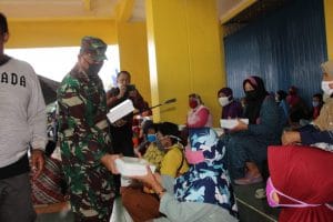Dandim 0818 Kab Malang-Batu Tinjau Dapur Umum Pencegahan Covid-19