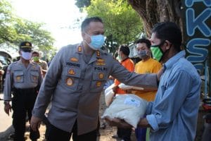 Jelang Ramadhan, Kapolres bersama Forkopimda dan Komunitas IOF Gelar Baksos