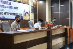 Kapolresta Pimpin Rakor Operasi Ketupat Semeru 2020 Bersama Forpimda