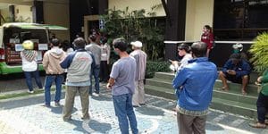 Cegah Covid-19, Samsat Kota Batu Perketat WP dengan Sosial Distancing