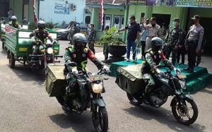 Korem 083/BDJ Salurkan 2 Ribu Peket Sembako Bantuan dari Hamba Allah