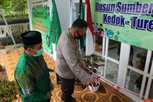 Kapolres Malang Launching Kampung Hebat Tanggap Covid-19