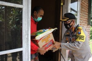 Kapolresta Malang Kota: Pembagian Sembako Ini Suatu Amanat