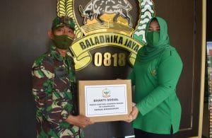 Ketua Persit KCK PD V/ Brawijaya Peduli Akan Warakawuri