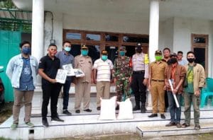 Babinsa Ranmil 0818/05 Kepanjen Ikut Meresmikan Kampung Tangguh Covid-19
