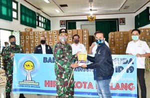 Kembali Korem 083/Bdj Dipercaya Salurkan Paket Sembako Bagi Masyarakat Terdampak Covid-19