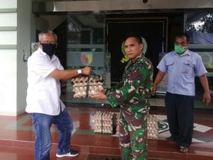 Kodim 0818 Malang-Batu Terima Bantuan Sembako dari PT Japfaa Comfeed Indonesia Tbk