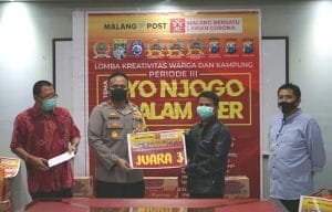Kapolres Malang Hadiri Penyerahan Hadiah Lomba Kampung Kreatif