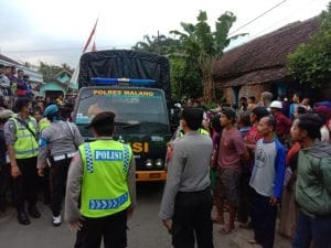 Nyaris Diamuk Massa, Polisi Amankan Pelaku Curanmor di Desa Kasembon