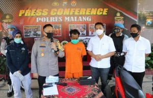 Polres Malang Tangkap Pelaku Penipuan di Blitar