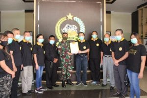 Dandim 0818/Kab-Malang-Batu Terima Baksos dari Yayasan Klenteng Eng An Kiong dan Hawai Grup