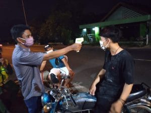 Pemdes Ketegan Bagi 5500 Masker