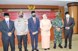 Dandim 0818 Hadiri Pelantikan Sekda Pemkab Malang