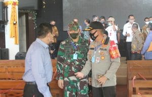Kapolresta Malang Kota Bangga Atas Kesigapan Pengurus Gereja GPDI Hebron Hadapi New Normal