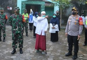 Kapolres Malang dan Dandim 0818 Kunjungi Pesantren Tangguh Shirotul Fuqoha Gondanglegi
