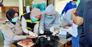 Polres Malang Gelar Rapid Test Anggota Polsek Jajaran