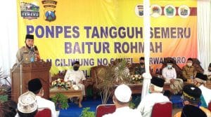 Kapolresta Malang Kota, Segara Fasilitasi Rapid Test di Ponpes Tangguh Semeru Baiturahman