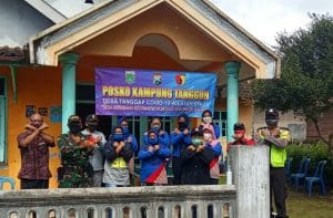 Sinergitas, Babinsa Koramil 0818/32 Wonosari dan Tiga Pilar Dirikan Kampung Tangguh Desa Kebobang
