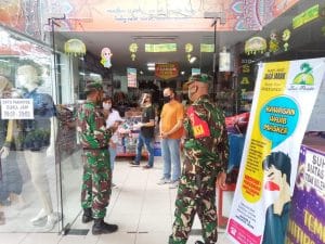 Sosialisasi New Normal Koramil 0818/ 02 Batu Mendapat Respon Positif Warga