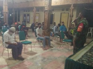 Koramil 0818/14 Turen Bersama Muspika Gelar Sosialisasi New Normal di Tempat Wisata Bonpring