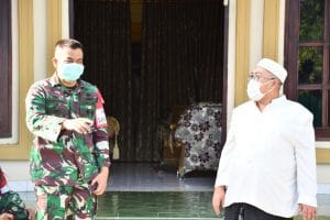 Jelang Masuknya Santri, Danrem 083/Bdj Silaturahmi ke Ponpes An-Nur 1 dan An-Nur 2
