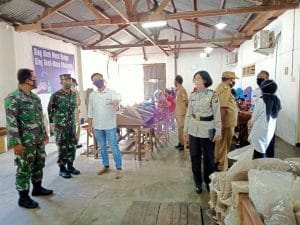 Danramil 0818/05 Kepanjen Bersama Muspika Laksanakan Sosialisasi New Normal di Pabrik Rokok