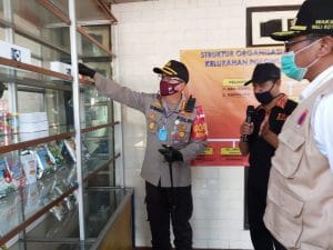 Resmikan Kampung Tangguh Polowijen, Kapolresta Apresiasi Warga Telah Terapkan Protokol Kesehatan Optimal