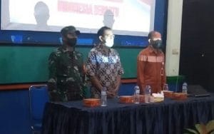 Bati Tuud Koramil 0818/07 Pakisaji Hadiri Bimtek Verifikasi Factual Pilkada Kabupaten Malang