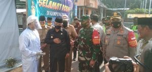 Dandim 0818/ Kab. Malang-Batu Hadiri Peresmian Kampung Tangguh Desa Tegalsari