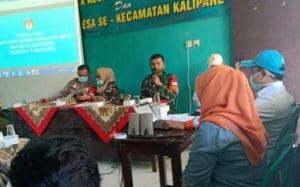 Koramil 0818/13, Muspika, PPK dan Panwascam Gelar Sosialisasi Pilkada Kabupaten Malang