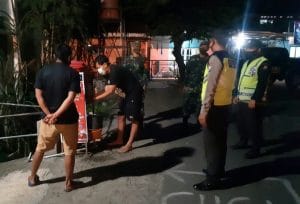 Disiplin Protokol Kesehatan, Koramil 0818/03 Kasembon Gelar Patroli Gabungan