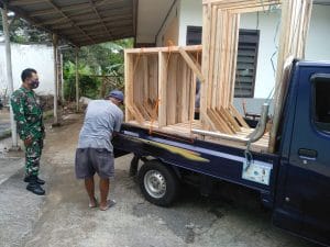 Koramil 0818/32 Wonosari Kembali Jalankan Program RUTILAHU