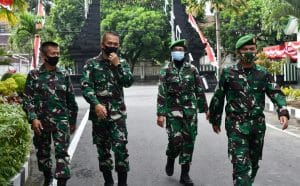 Korem 083/Bdj Dapat Kunjungan Tim Opsdalwasku Ditkuad
