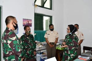 Kegiatan Opsdalwas TA 2020, Korem 083/Bdj Terima Kunjungan Tim Opsdalwasku Ditkuad