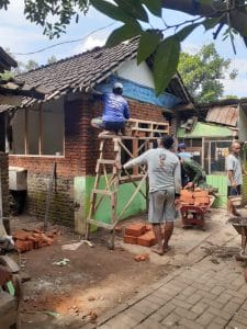 Koramil 0818/06 Sumberpucung Targetkan dalam Dua Minggu Selesaikan Rehab Rutilahu