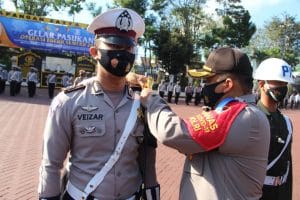 Kapolres Malang: Berikan Teguran Keras, Pengendara Tidak Memakai Masker