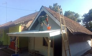 Koramil 0818/14 Turen Segera Selesaikan Sasaran Fisik Renovasi Rutilahu