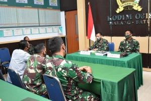 Pusterad Kunjungi Kodim 0818/ Malang-Batu, Cek Kesiapan Satuan Kewilayahan