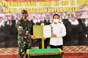 Sederhana Namun Sakral, TMMD 108 Ditutup di Pendopo Kabupaten Lumajang