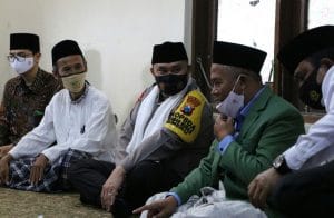 Kapolres Batu, Sambut Kunker Kapolda Jatim ke Kediaman Ketua PWNU Jatim