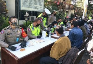 Polisi Malang Kota Tilang 3.032 Masyarakat Pelanggar Berlalu Lintas Selama Ops Patuh Semeru 2020