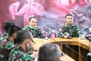 Korem 083/Bdj Kedatangan Tim Dalwas Proggar dan Pengecekan Siaga Covid-19 Sopsad